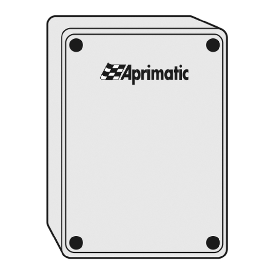 Aprimatic T5-SB Instrucciones Para La Instalación, Uso Y Mantenimiento