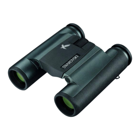 Swarovski Optik CL Pocket Manual De Usuario