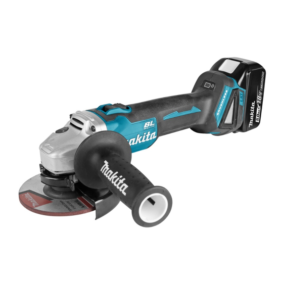 Makita DGA504RTJ Manual De Instrucciones