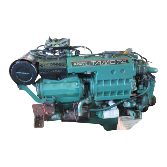 Volvo Penta TAMD74C/L Manuales