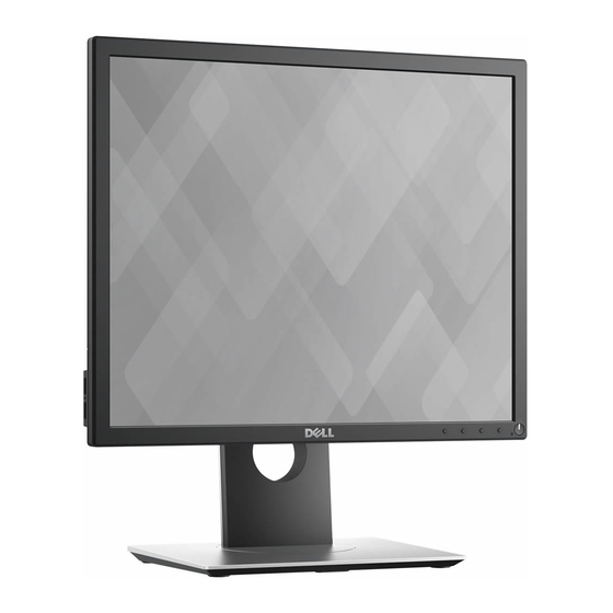 Dell P1917S Guia Del Usuario
