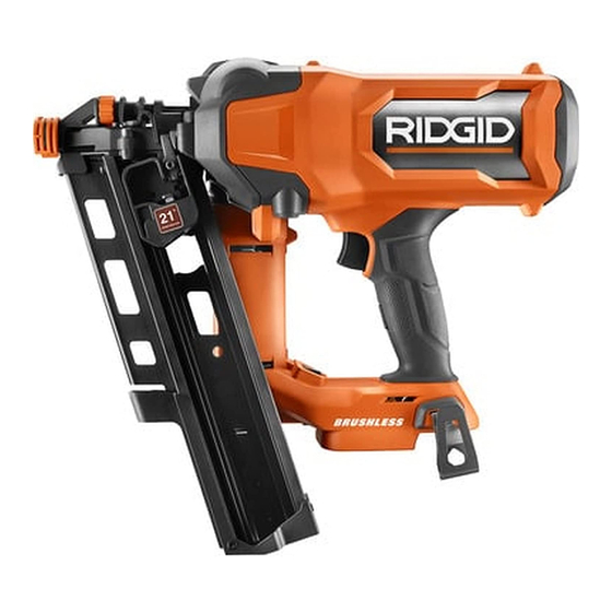 RIDGID R09894 Manual Del Operador