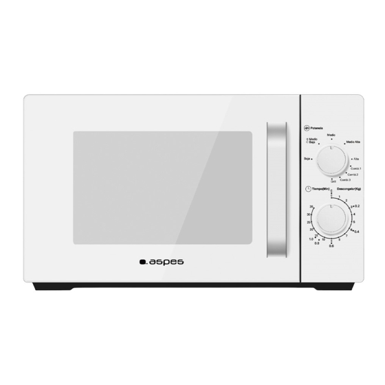 Aspes AMW120BEG Manual De Instrucciones