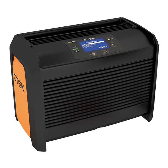 CTEK PRO60 Manual De Usuario