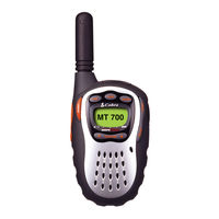 Cobra microTALK MT-700 Manual Del Usuario