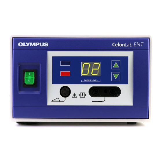 Olympus CelonLab ENT Manuales