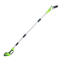 GreenWorks 1400017 Manual Del Operador