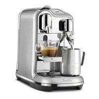 Nespresso Breville Creatista Pro BNE900 Manual De Usuario