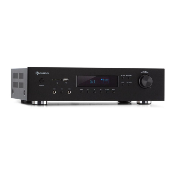 auna AMP-H260 Manual De Instrucciones