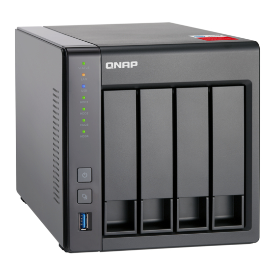 QNAP TubroNAS Guía De Instalación Rápida