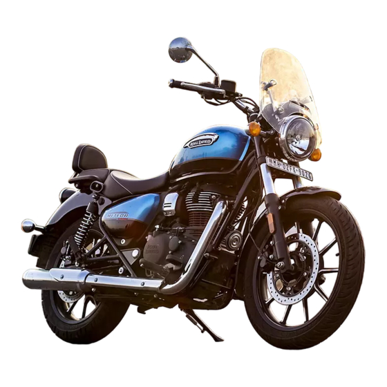 Royal Enfield METEOR 350 2023 Manual Del Propietário
