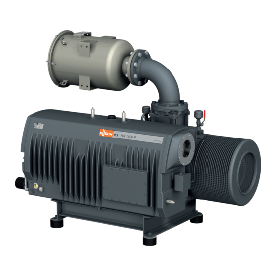BUSCH R 5 ATEX RA 1000 B Manual De Instrucciones