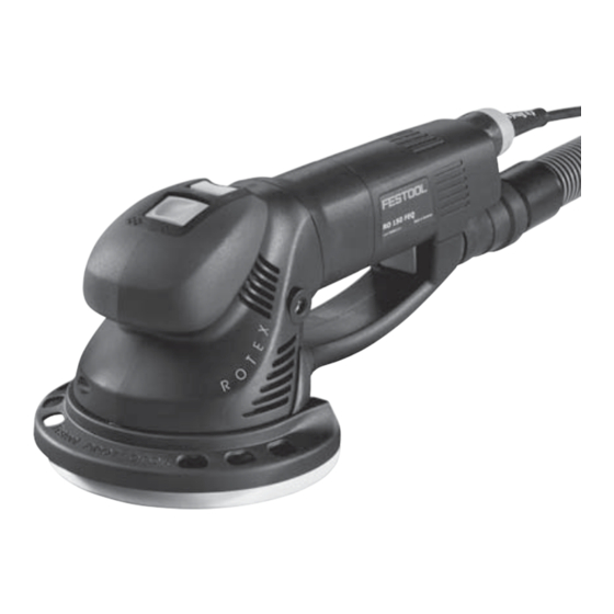 Festool ROTEX RO 150 FEQ Manual De Instrucciones