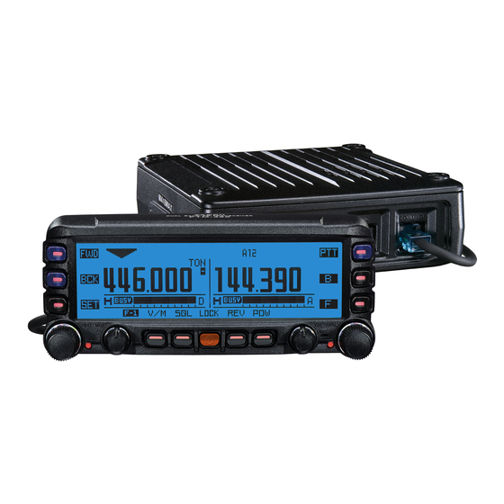 Yaesu FTM-350 Serie Manual Del Usuario
