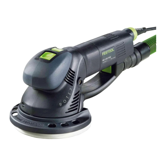 Festool ROTEX RO 150 FEQ Manual De Instrucciones Original