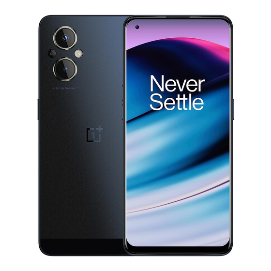 OnePlus Nord N20 5G Manual Del Usuario