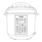 Ollas a Presión Eléctricas cosori Premium CP018-PC Manual De Instrucciones