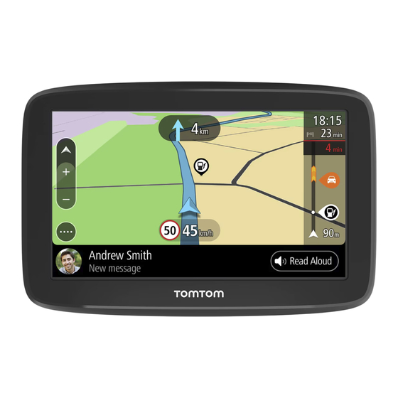 TomTom GO Guía De Referencia