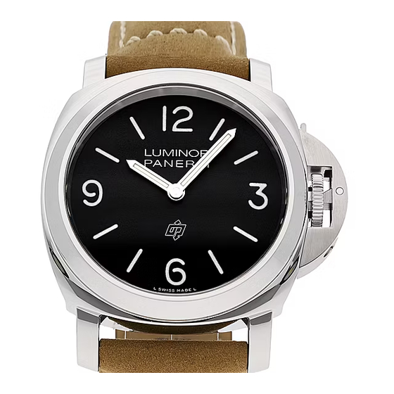 Panerai Luminor Manual Del Usuario