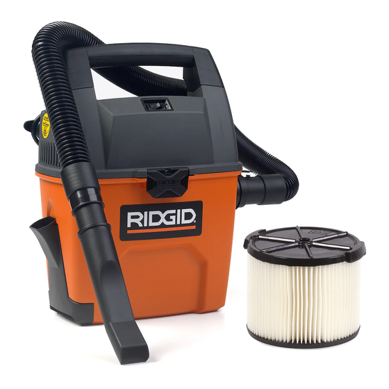 RIDGID WD30500 Manual Del Usuario