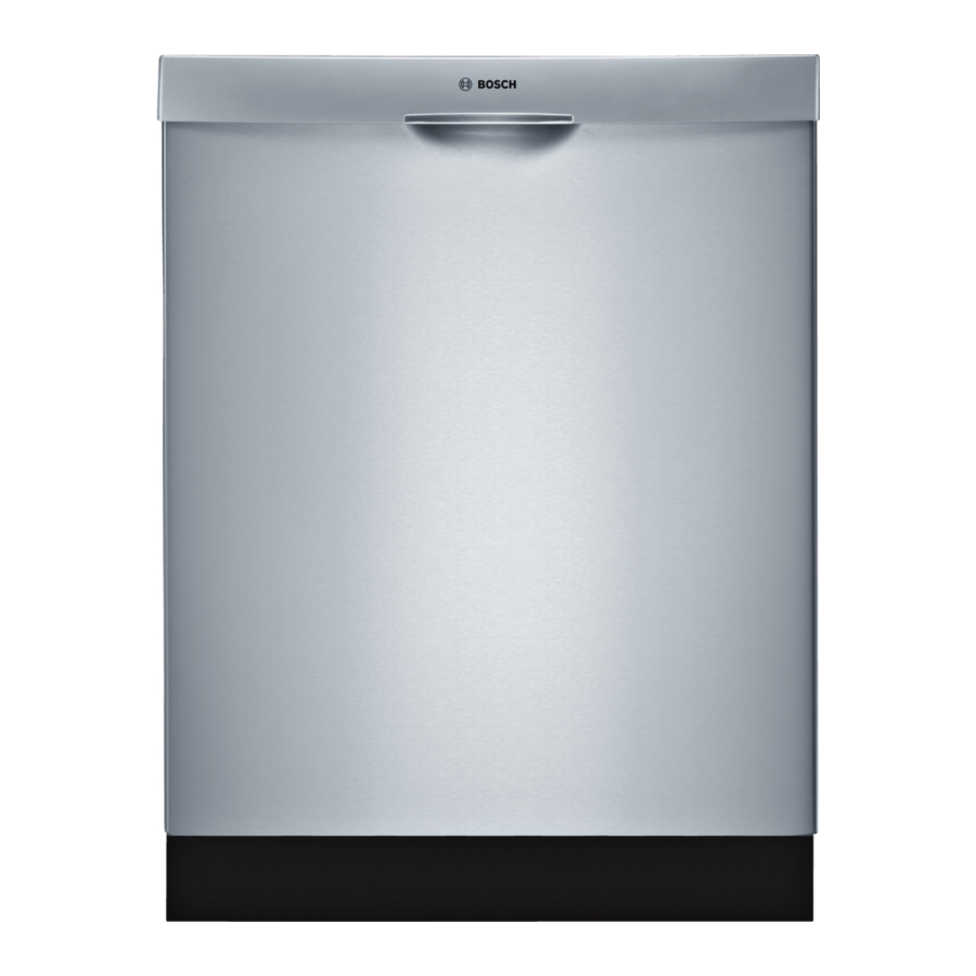 Bosch SHE43C Manual De Uso Y Cuidado