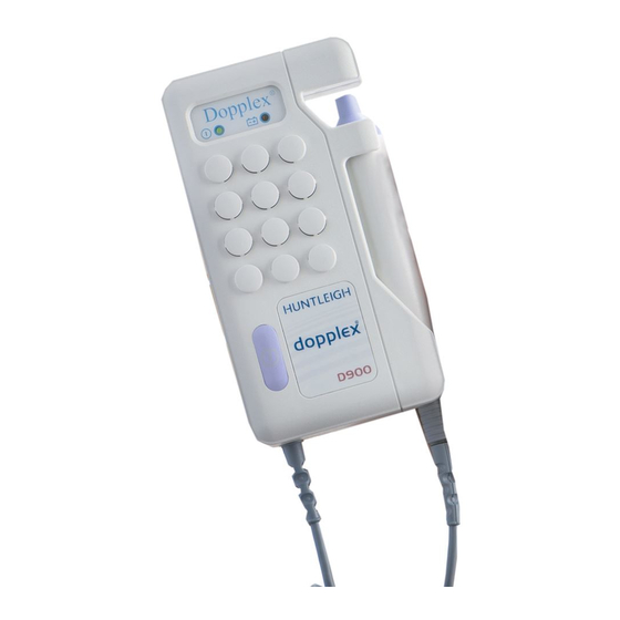 Huntleigh D900 Instrucciones De Uso