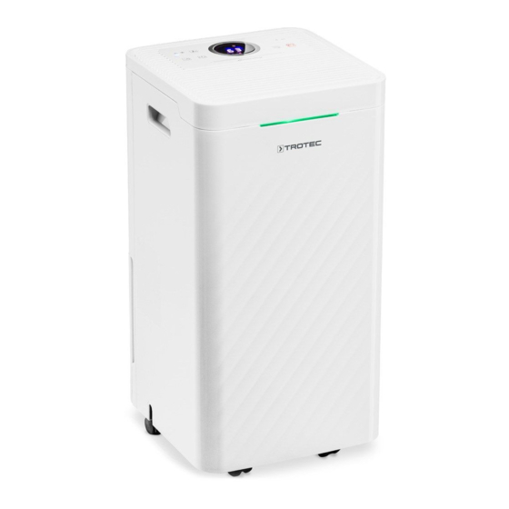 Trotec TTK 27 HEPA Manual De Instrucciones