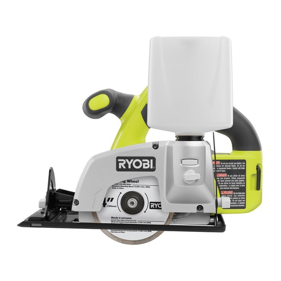 Ryobi LTS180 Manual De Utilización