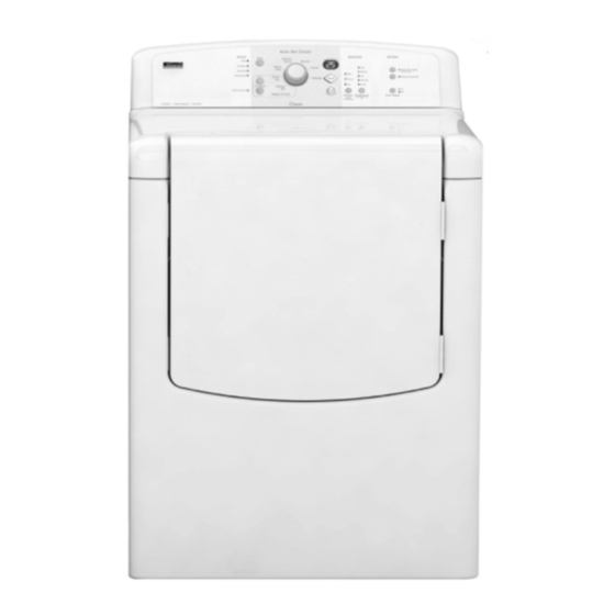 Kenmore Elite Oasis 110.7703 Serie Manual De Uso Y Cuidado