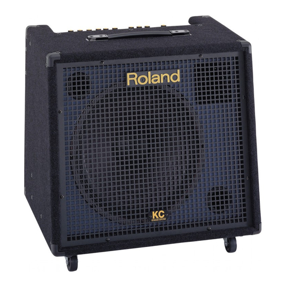 Roland KC-550 Manuales