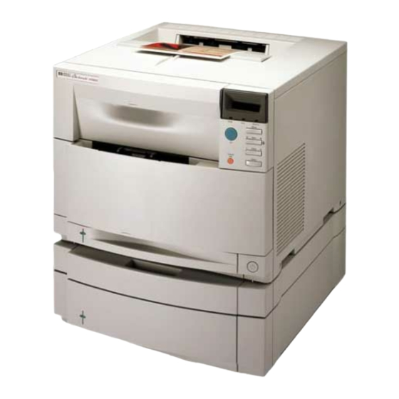 HP Color LaserJet 4550 Guía De Instalación Inicial