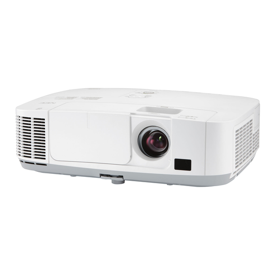 NEC M350X Guia De Inicio Rapido