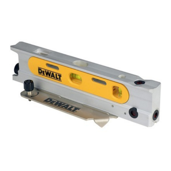 DeWalt DW099 Manual