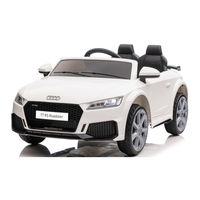 Homcom Audi TT RS Roadster Ride On Manual De Instrucciones