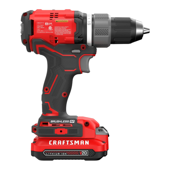 Craftsman CMCD713 Manual De Instrucciones
