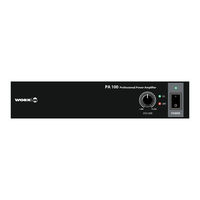 Work Pro PA 100 Manual De Uso