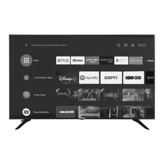 Challenger LED 43LO68 BT ANDROID T2 C Manual De Usuario