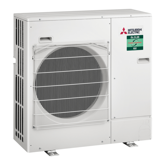 Mitsubishi Electric Mr.SLIM PUZ-ZM71VHA Manual De Instalación