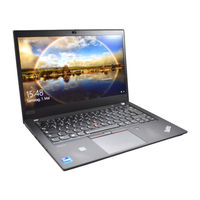 Lenovo ThinkPad T14 Gen 2 Guia Del Usuario