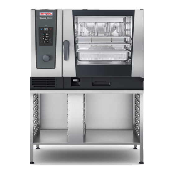 Rational iCombi Classic 10-1/1 Manuales