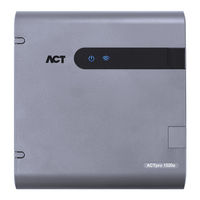 Vanderbilt ACTpro 1500e Instrucciones De Instalación Y Funcionamiento