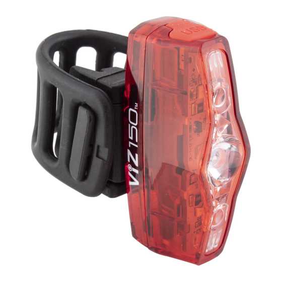 Cateye ViZ 100 TL-LD800B Manual Del Usuario