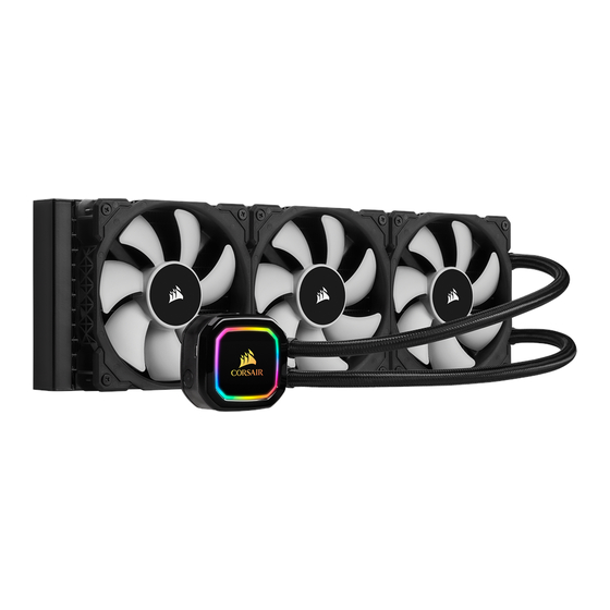 Corsair iCUE H100i RGB PRO XT Manuales