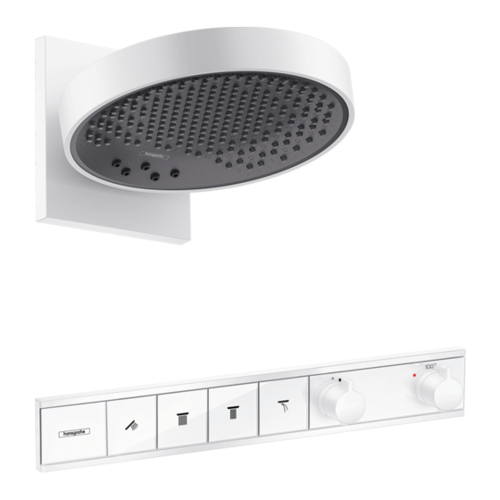 Hansgrohe Rainfinity 250 3-jet 04864700 Manuales