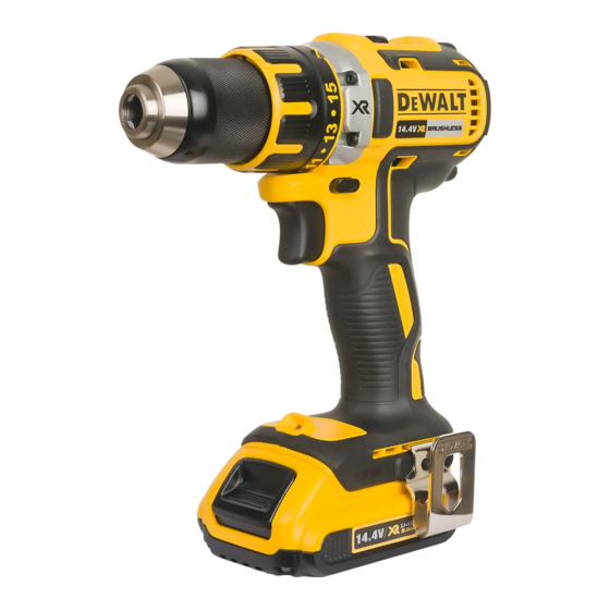 DeWalt DCD732 Traducido De Las Instrucciones Originales
