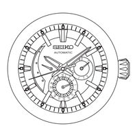 Seiko 6R20 Manual Del Usuario
