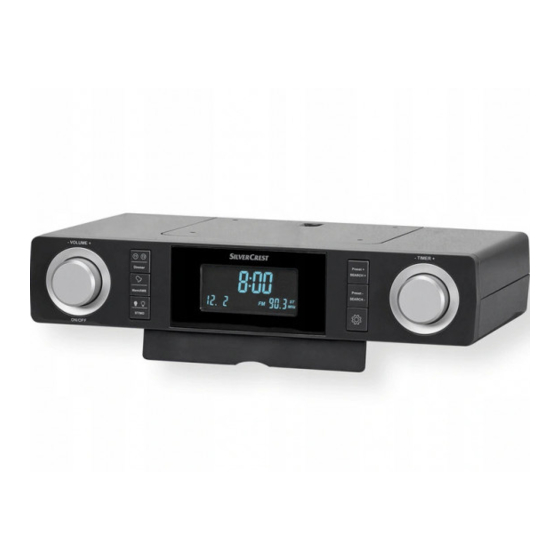 Silvercrest SKR 800 B2 Instrucciones De Uso E Indicaciones De Seguridad