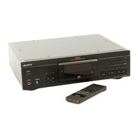Sony CDP-XA7ES Manual De Instrucciones