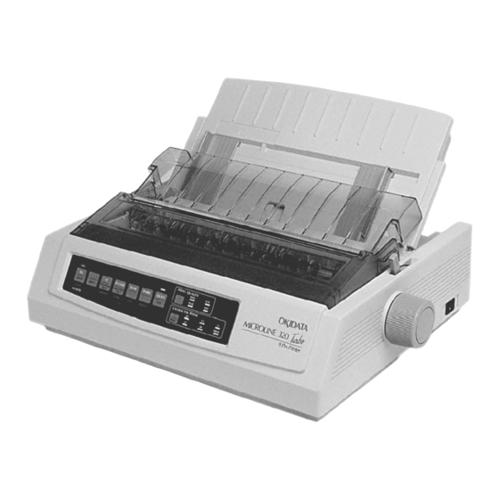OKI MICROLINE 320 TURBO GUIA DEL USUARIO Descargar en PDF ManualsLib