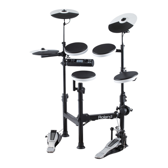 Roland V-Drums TD-4KP Manuales